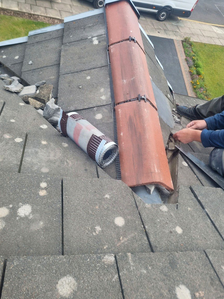 Ridge install in progress